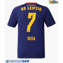 Maglie da calcio RB Leipzig Antonio Nusa #7 Seconda Maglia 2025-26 Manica Corta